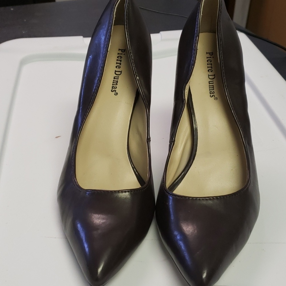 Brown Pierre Dumas Heels